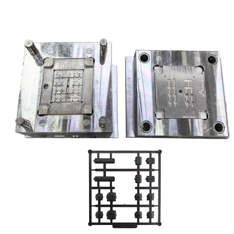 Injection Molding/Moulding: A manufacturing process where molten thermoplastic or thermoset material is injected under high pressure into a precision mold/mould cavity. After cooling/solidifying, the part is ejected.