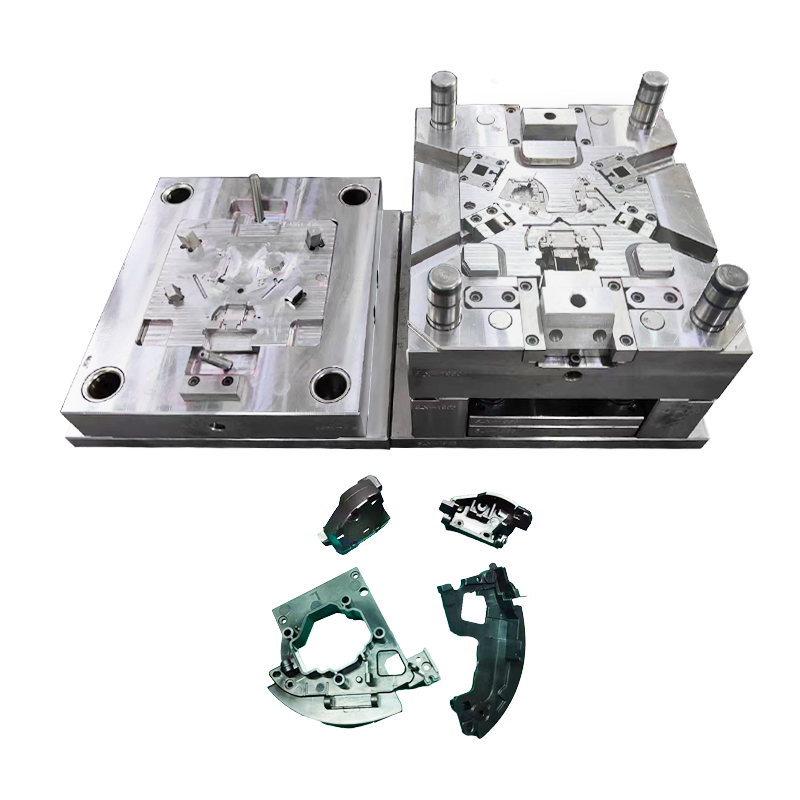 Injection molds are precision-machined metal cavities that mold molten plastic into parts under high pressure and temperature. They determine the geometry, surface finish, and dimensional accuracy of the parts, enabling mass production.