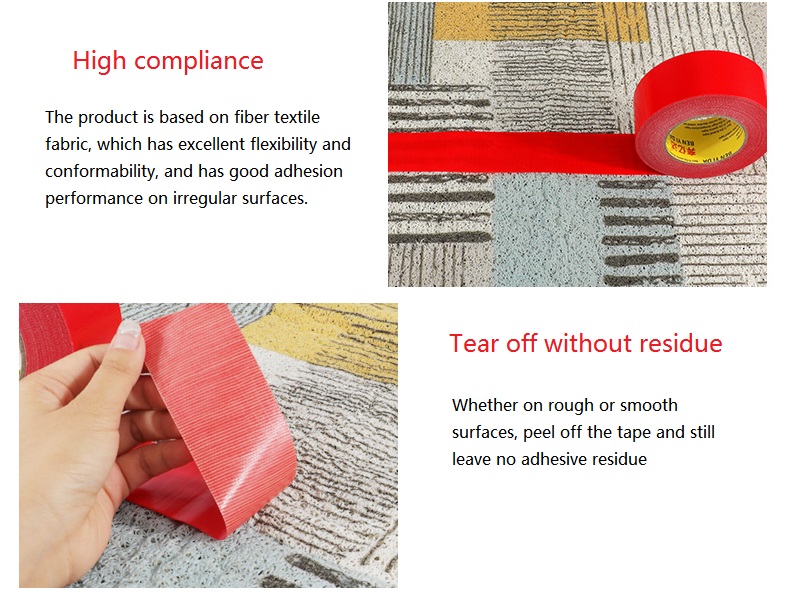 carpet binding tape-heavy duty silver duct tape-cloth tape for edge binding