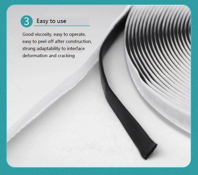 butly tape-butyl rubber tape for waterproofingbutyl sealant tape-double side butyl tape