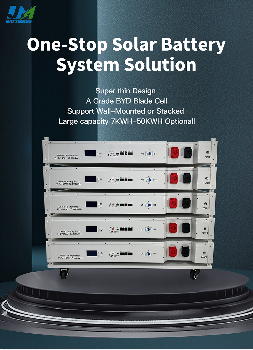 Lithium-Ionen-Solarbatterie