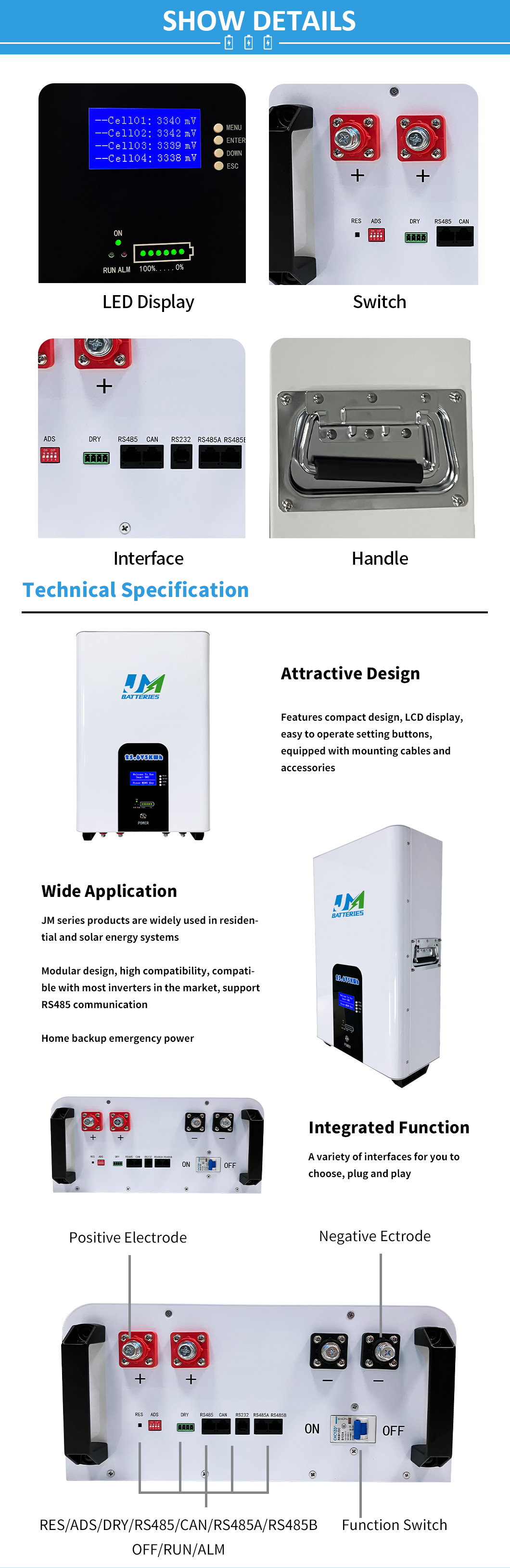 200Ah Lithium Battery