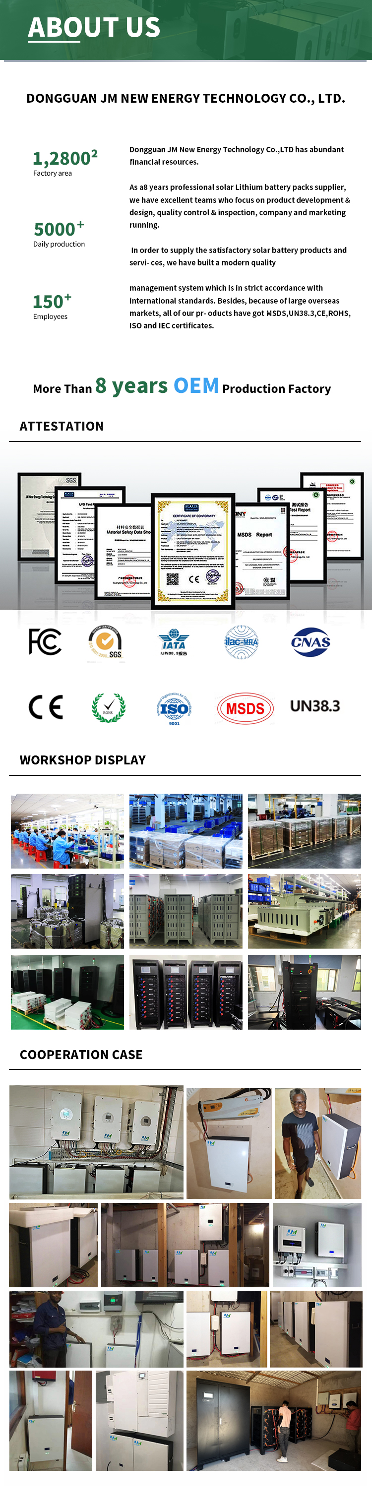 1000Ah Rechargeable Battery