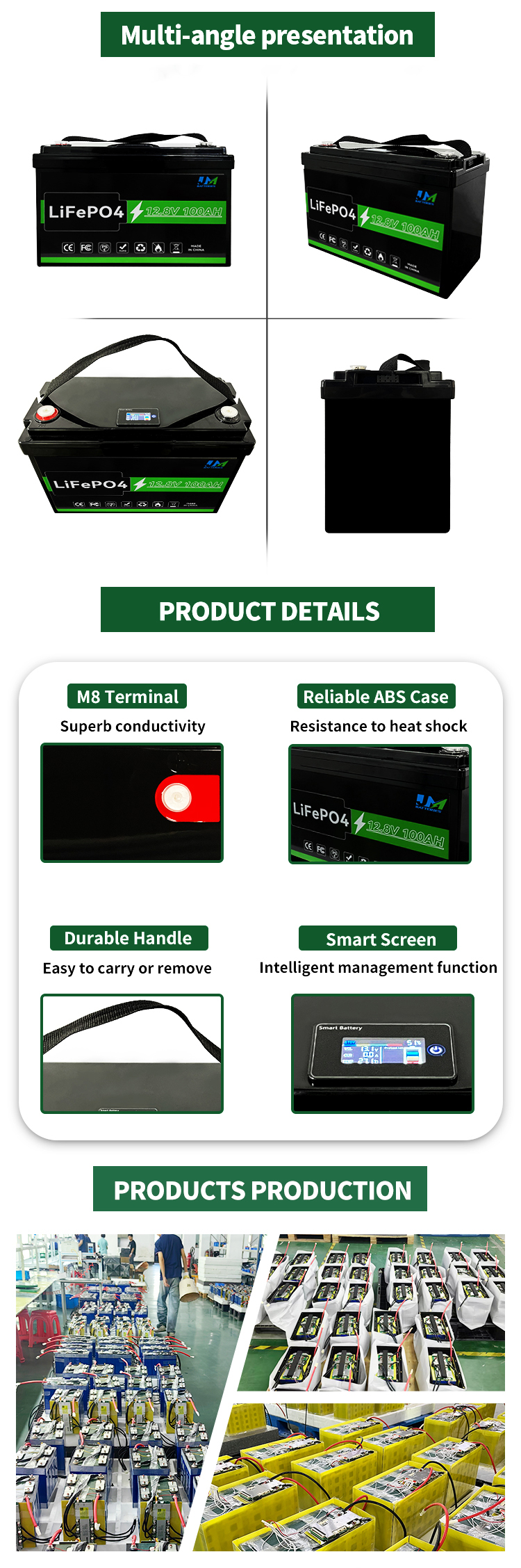 12.8V Deep Cycle Battery
