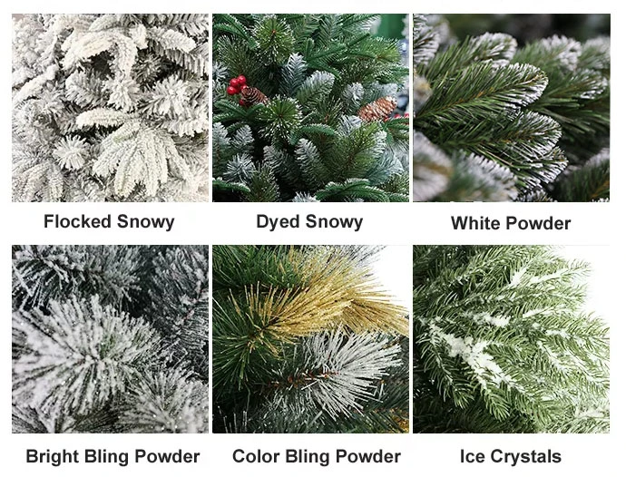 Kaufen Sie Trendy Tree 6,5 Fuß beflockter Weihnachtsbaum TCH43260-670L. Realistischer PVC/PE-Klappbaum mit warmen LED-Lichtern. Hochwertige Weihnachtsdekoration. OEM/ODM.
