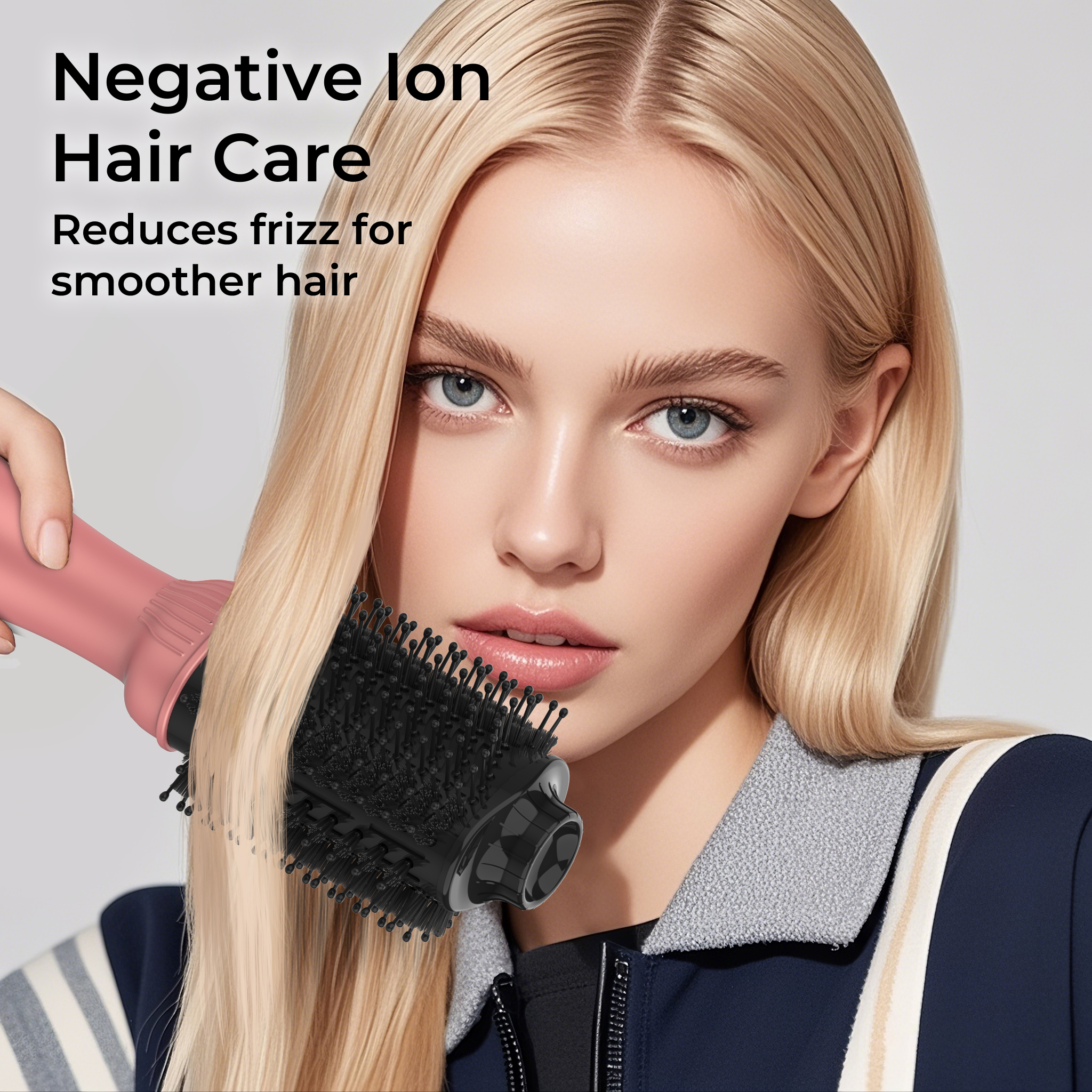 Discover our One Step Hot Air Brush designed for fast drying, volumizing, smoothing, and effortless styling. Featuring ionic technology, ceramic coating, adjustable heat settings, and frizz control for salon-quality results. OEM/ODM