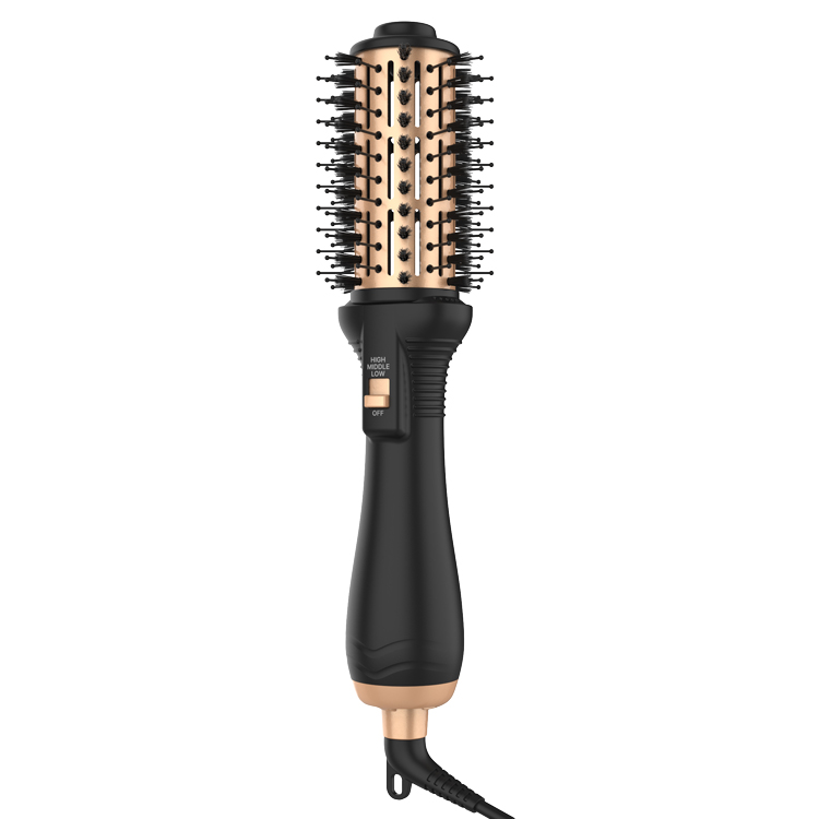 hot round brush:Achieve salon-style volume and smooth curls with a hot round brush featuring fast heating, easy styling control, and frizz reduction. Perfect for creating bouncy blowouts, waves, and shiny hairstyles for all hair types.