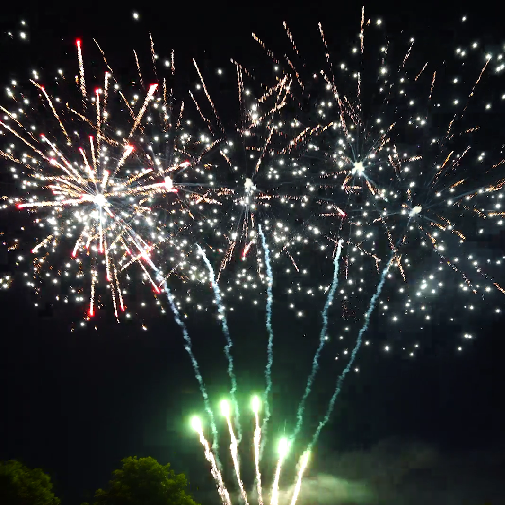 1.2 Inch 50 Shots cake fireworks