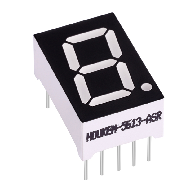 0.5'' single digit 7 segment led display