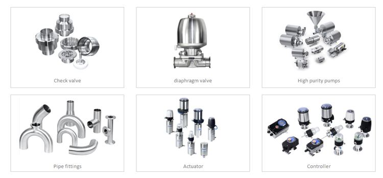 DONJOY sanitary clamped Micro Filter housing with sample valve