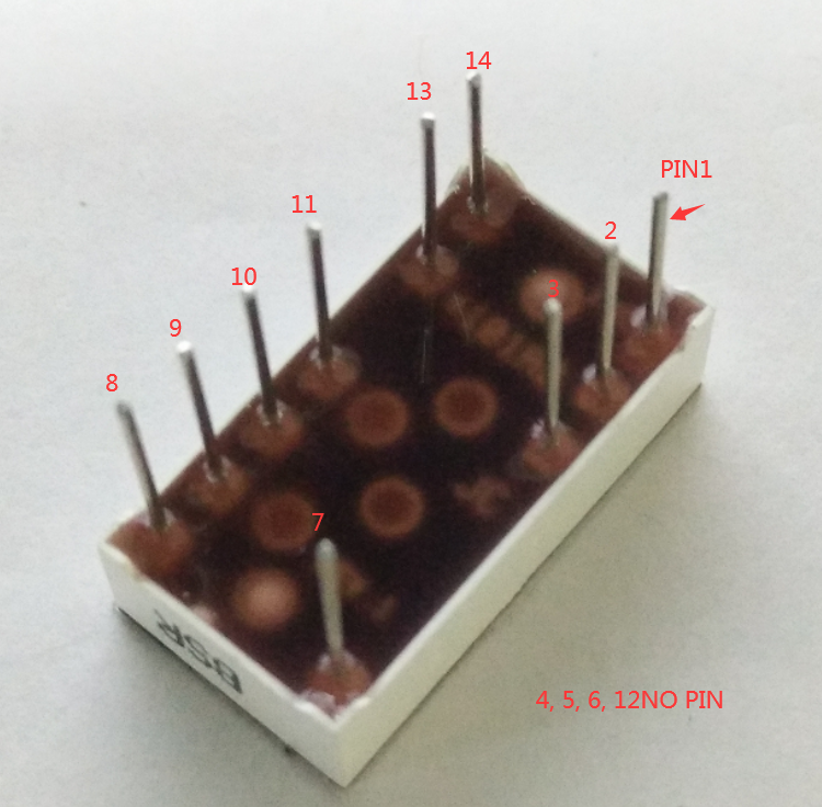 0.4 inch 7 segment display