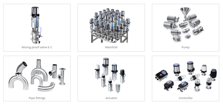 sanitary mixproof valve