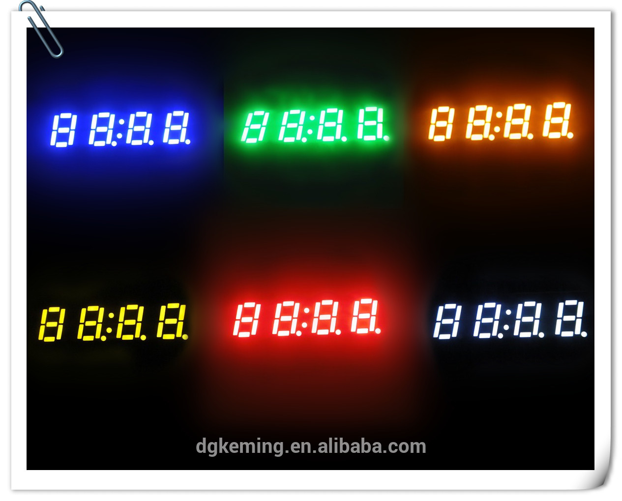 Super red 0.28 inch 7 segment led display 4 digit 7 segment display supplier
