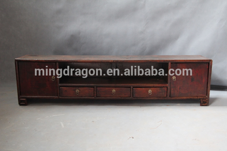 Chinese antique furniture pine Jilin Two Door Three Drawer Kang Cabinet12081803.jpg