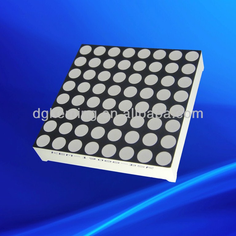 19088-bsr 1.9 inch super red dots 4.8mm 8x8 dot matrix led display