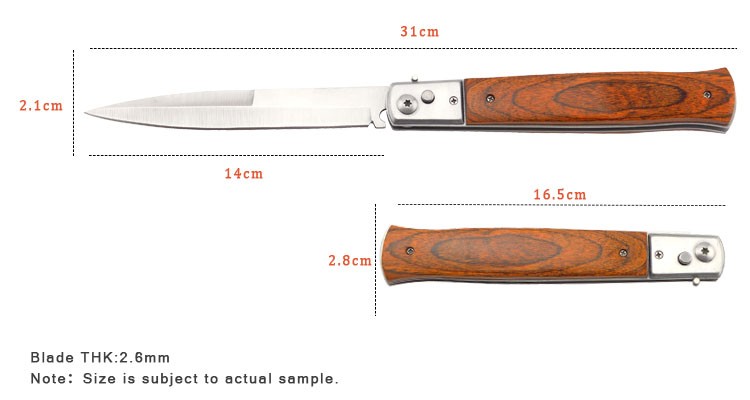 cuchillo plegable DAKOO FK021W, imagen 3