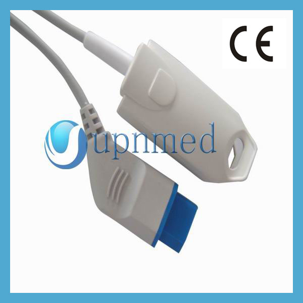 Nihon Koden 14 pin adult finger clip spo2 sensor .jpg