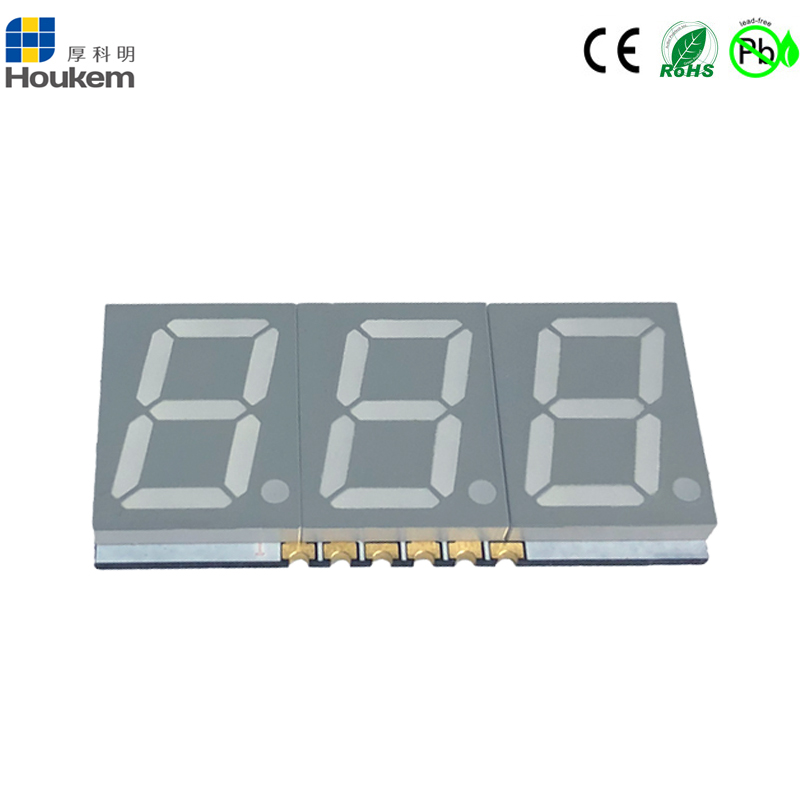 0.56'' 3 digit 7 segment smd display