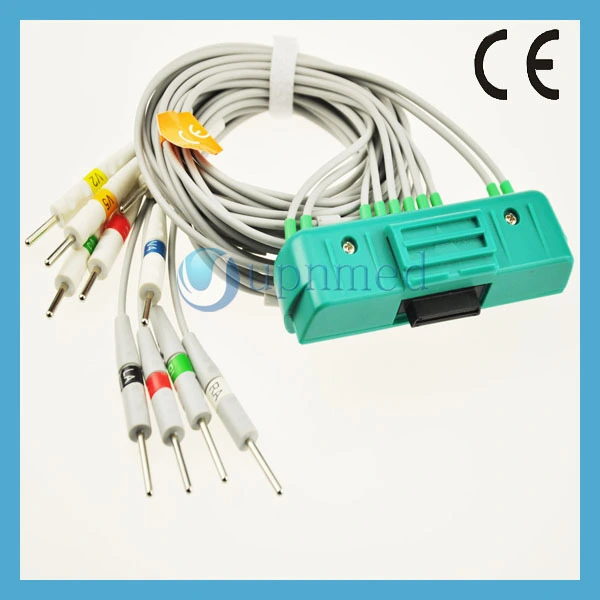 Nihon Kohden ECG-9320 EKG cable.JPG