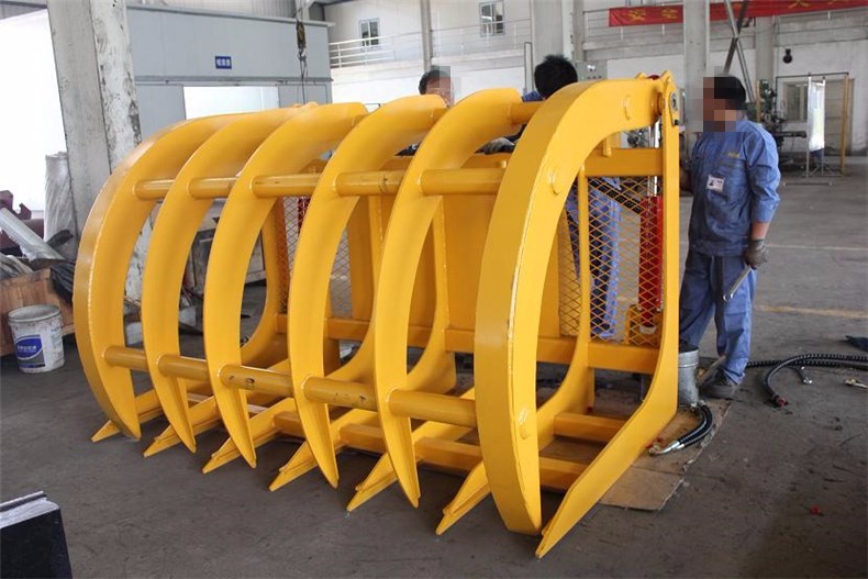 skid attachment grass grapple-5