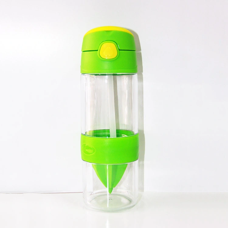 Fruit Infuser Water Bottle with Straw