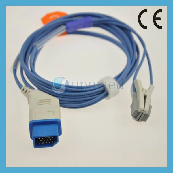 nihon kohden adult ear clip spo2 sensor 14pin .JPG