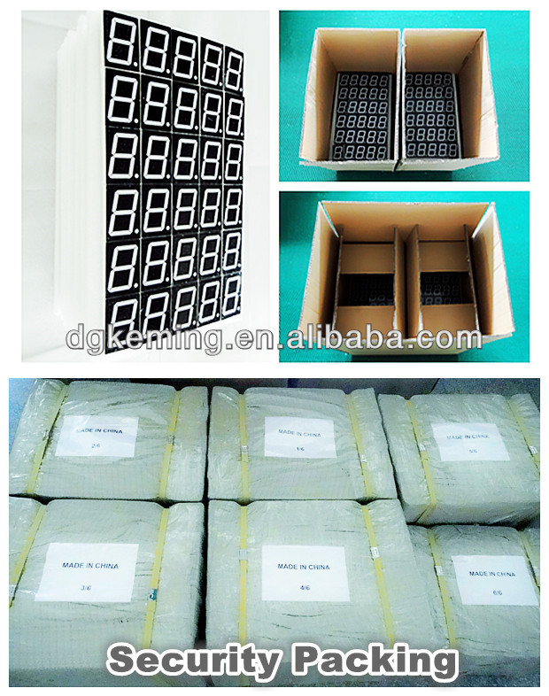 Common anode pure green 1.0 Inch 1 Digit 7 Segment LED numeric Display
