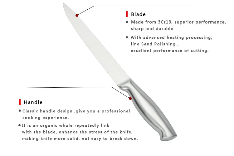 cuchillo de chef DAKOO KN46908C, imagen 7