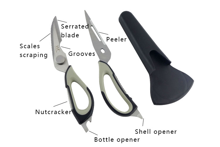 tijeras de cocina DAKOO SC10809F, imagen 6