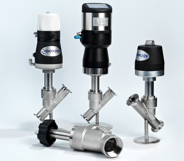 Pneumatic Angle Seat Valve